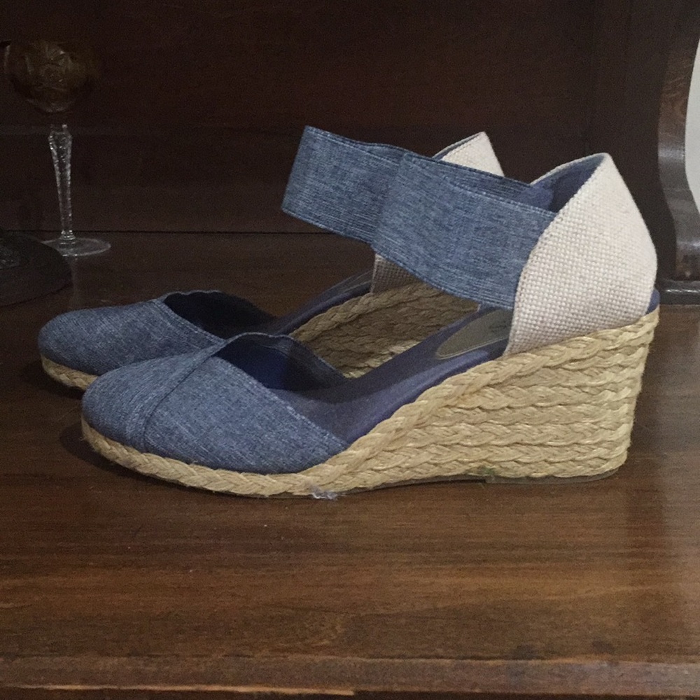Denim Espadrilles By CHAPS